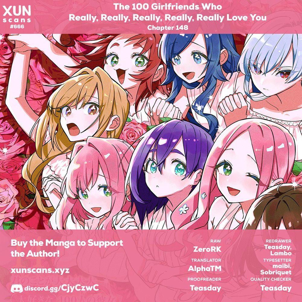 The 100 Girlfriends Who Really, Really, Really, Really, Really Love You Chapter 148 - Page 1