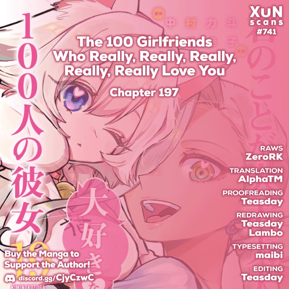 The 100 Girlfriends Who Really, Really, Really, Really, Really Love You Chapter 197 - Page 1