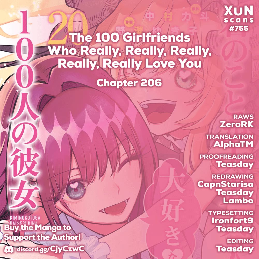 The 100 Girlfriends Who Really, Really, Really, Really, Really Love You Chapter 206 - Page 1