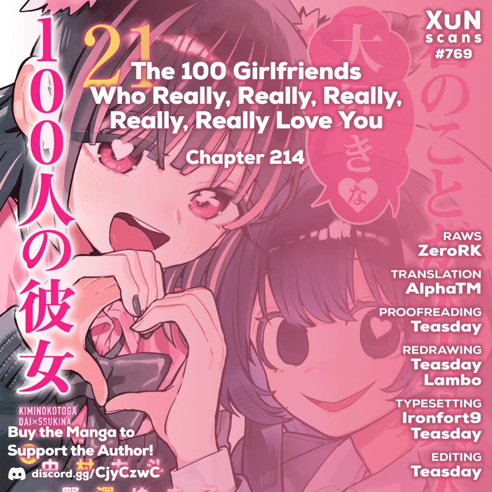 The 100 Girlfriends Who Really, Really, Really, Really, Really Love You Chapter 214 - Page 1