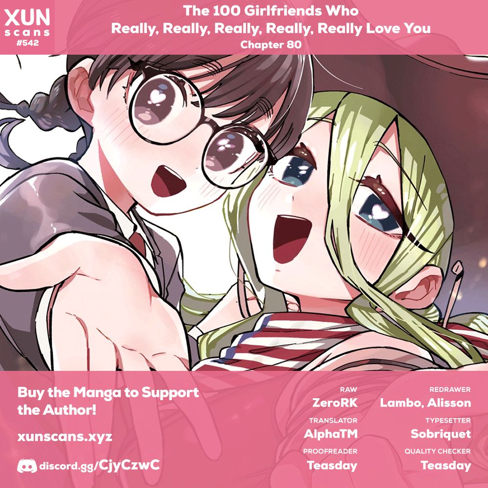 The 100 Girlfriends Who Really, Really, Really, Really, Really Love You Chapter 80 - Page 1