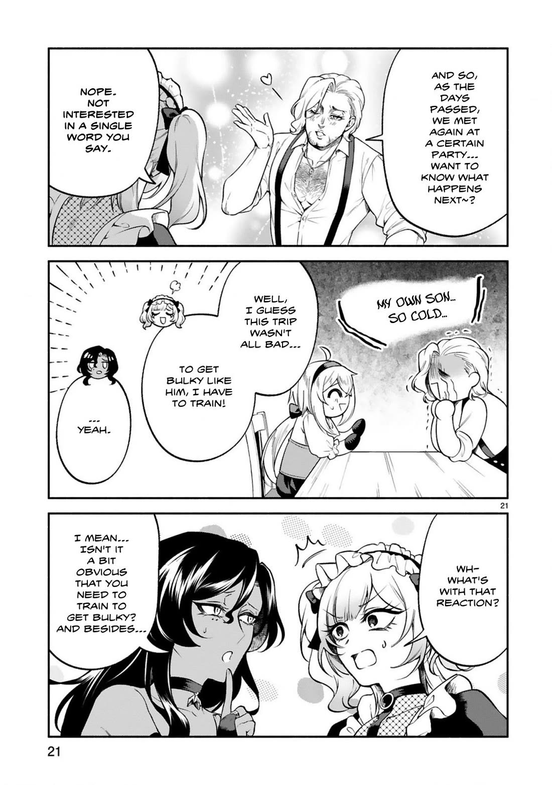 Dekoboko Majo no Oyako Jijou Chapter 42 - Page 21