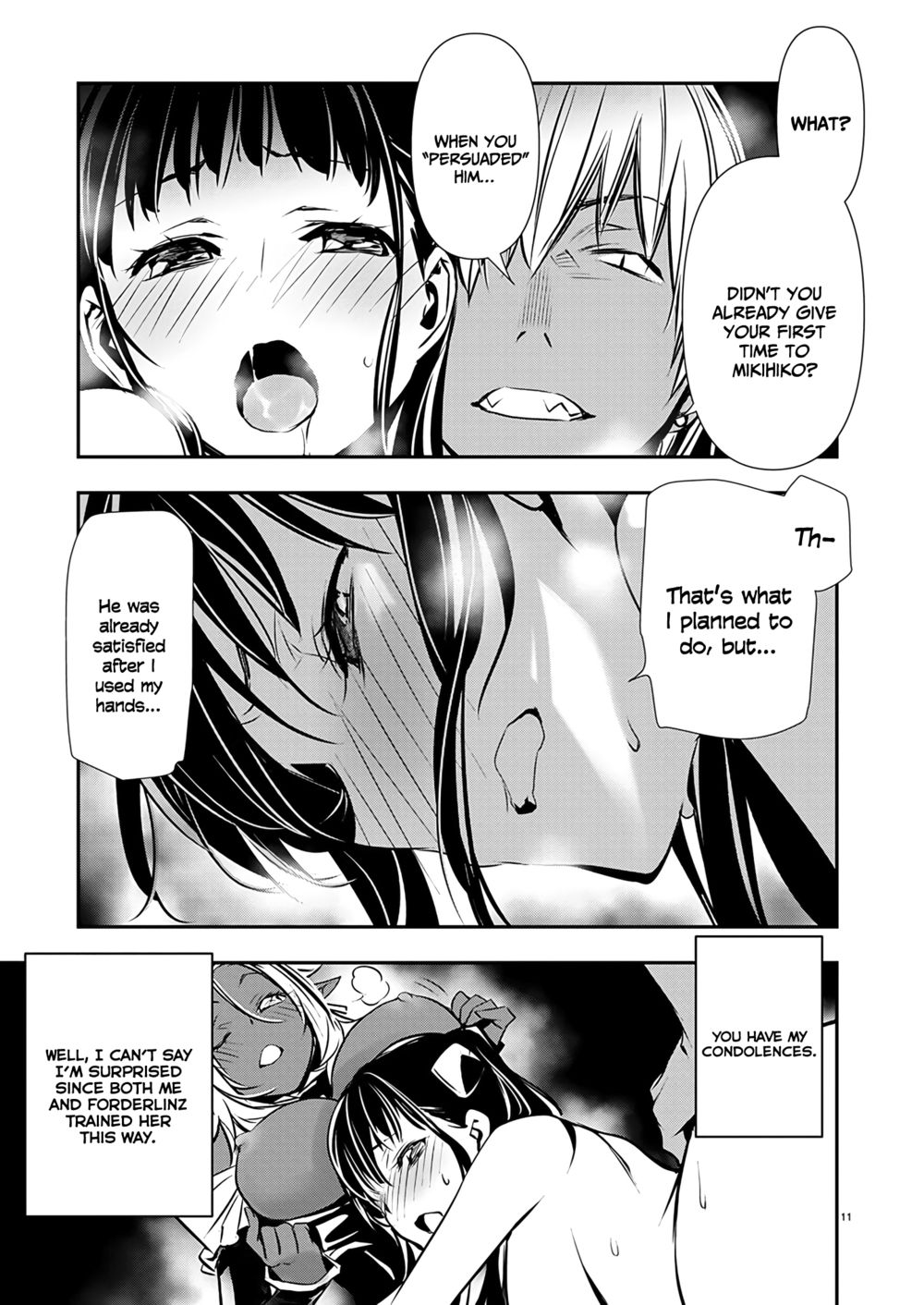 Isekai NTR: Shinyuu no Onna wo Saikyou Skill de Otosu Houhou Chapter 47 - Page 12