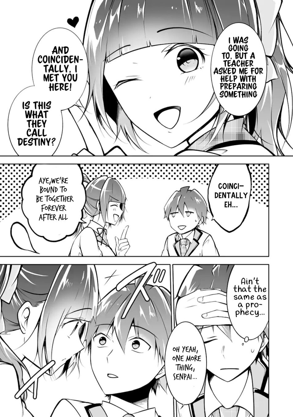 Real no Heroine wa Irimasen! Chapter 111 - Page 3