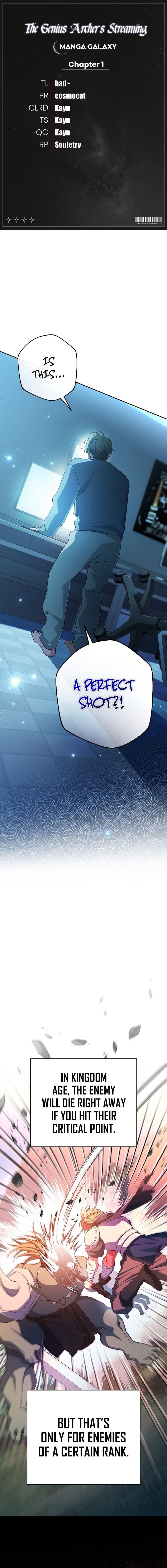 Genius Archer’s Streaming Chapter 6 - Page 1