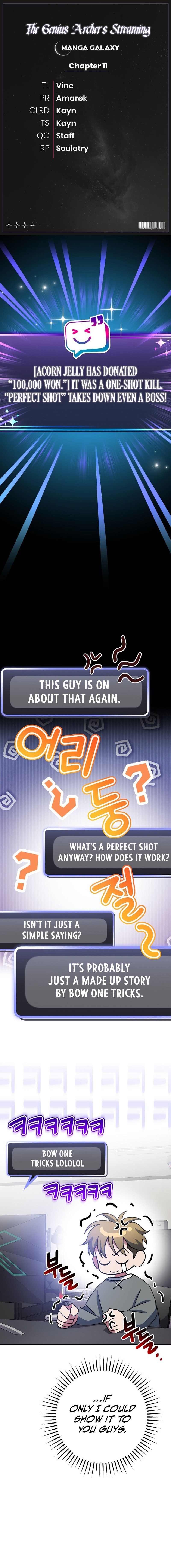 Genius Archer’s Streaming Chapter 9 - Page 1