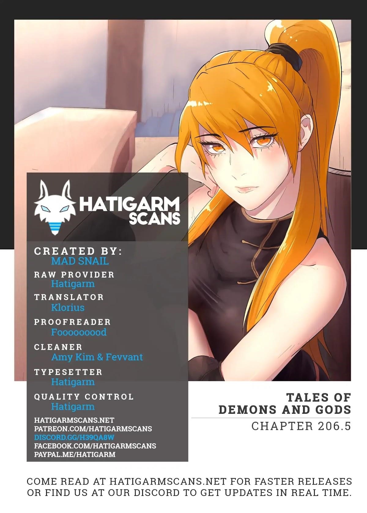 Tales of Demons and Gods Chapter 206.5 - Page 1