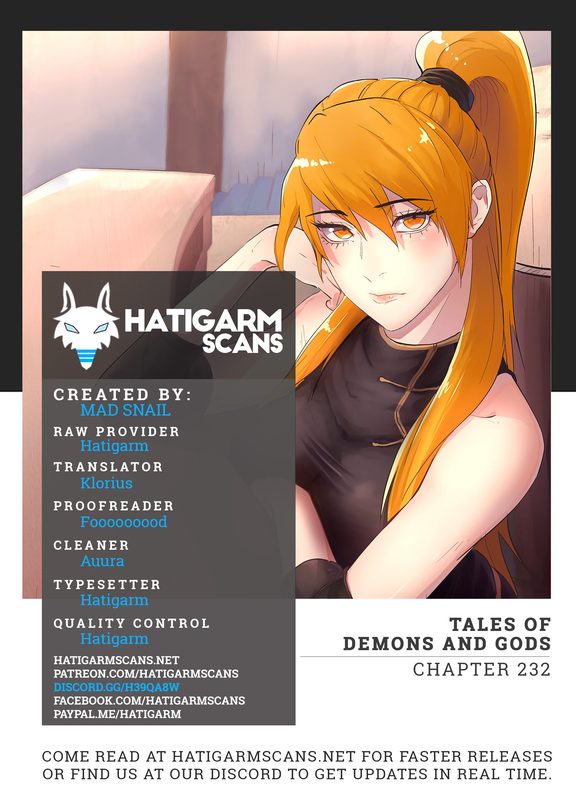 Tales of Demons and Gods Chapter 232 - Page 1