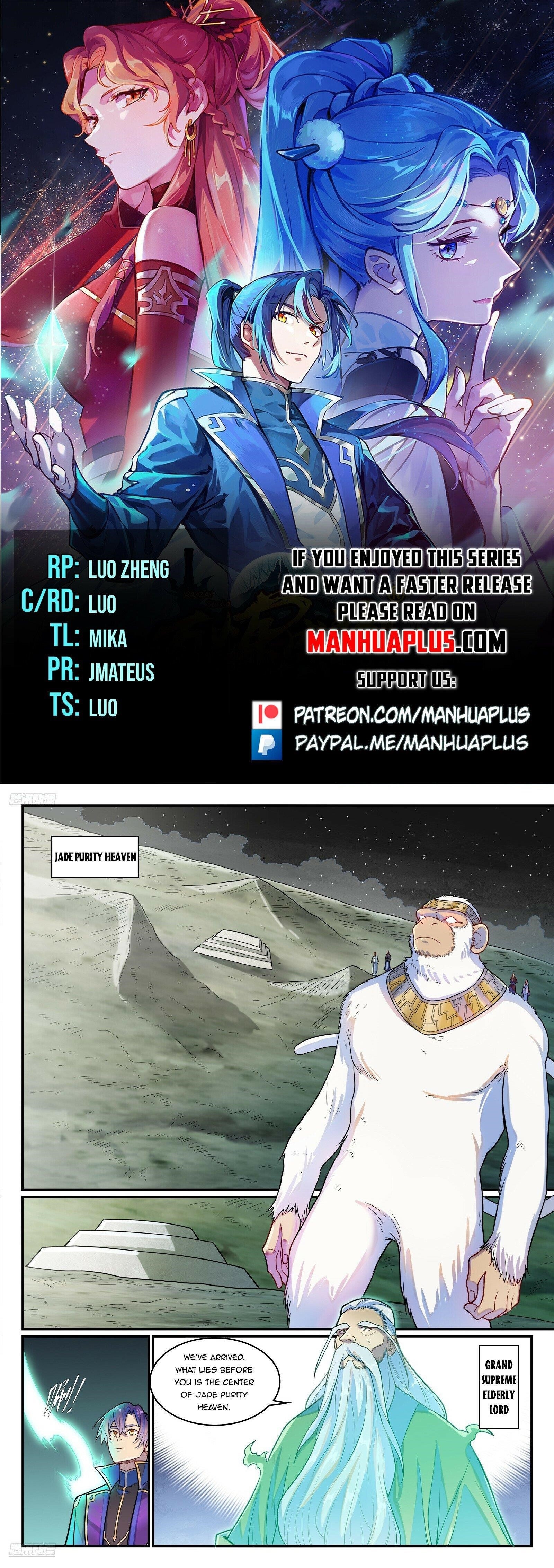 Apotheosis – Ascension to Godhood Chapter 1295 - Page 1