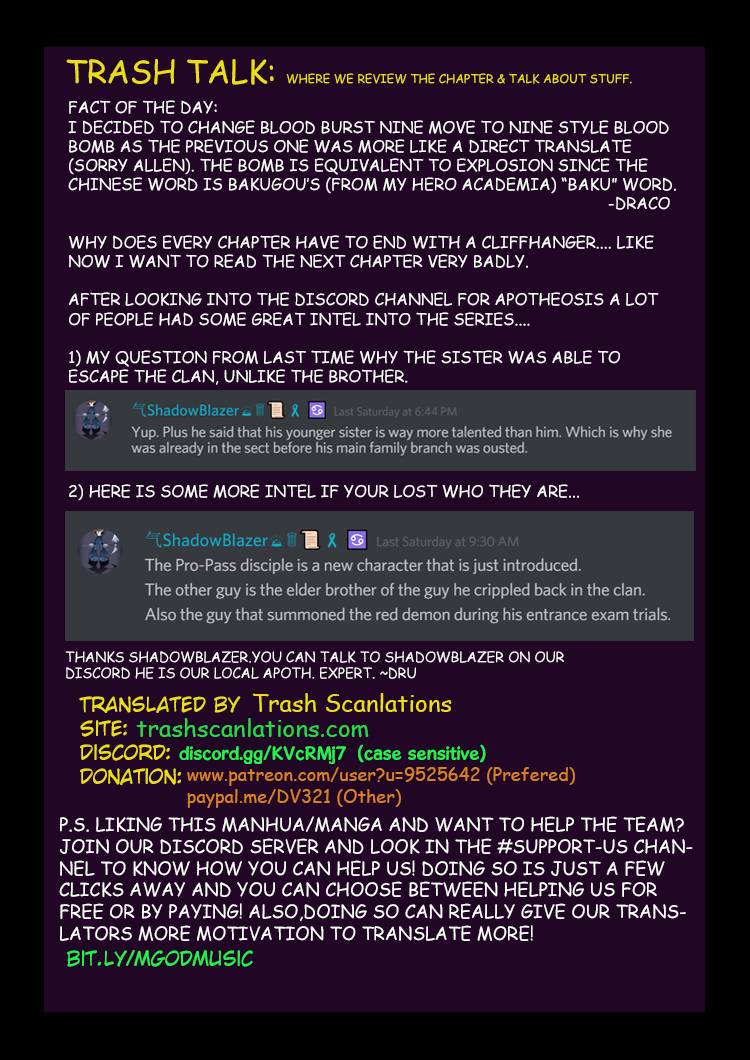 Apotheosis – Ascension to Godhood Chapter 20 - Page 19