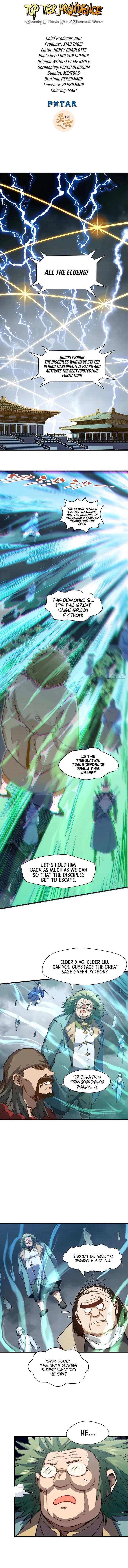 Top Tier Providence - Secretly Cultivate for a Thousand Years Chapter 111 - Page 1
