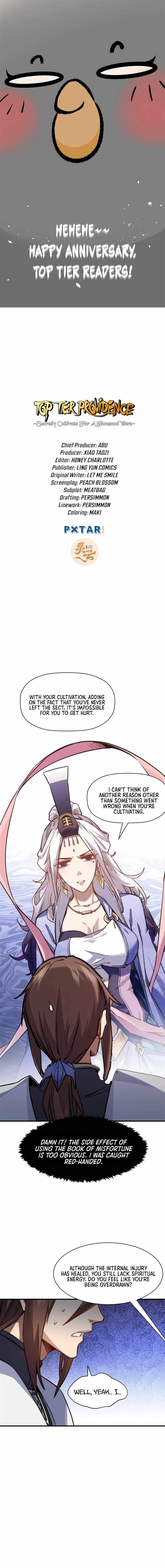 Top Tier Providence - Secretly Cultivate for a Thousand Years Chapter 122 - Page 1