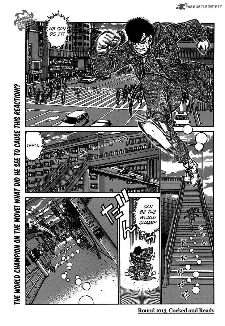 Hajime no Ippo Chapter 1013 - Page 4