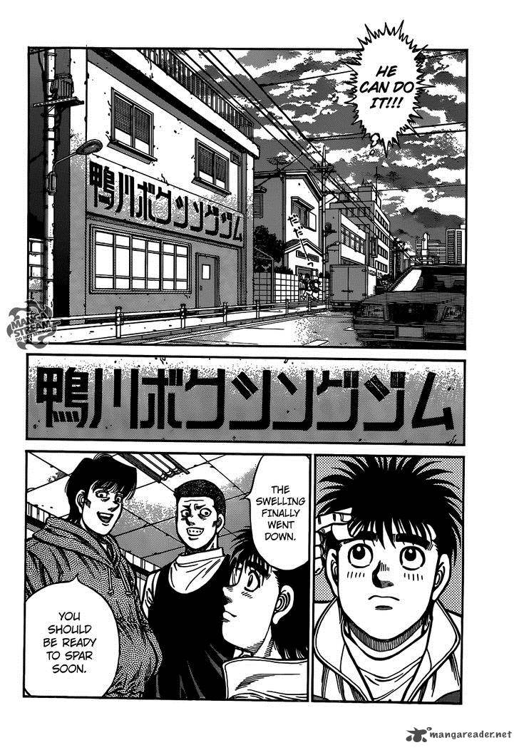 Hajime no Ippo Chapter 1013 - Page 5