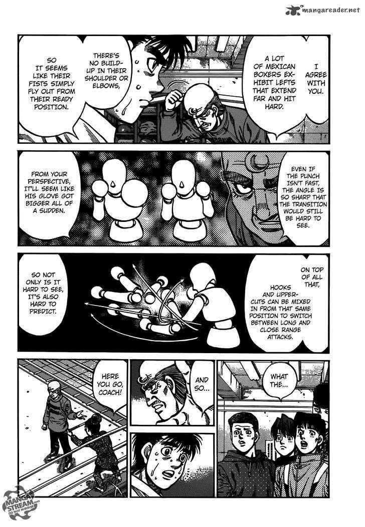 Hajime no Ippo Chapter 1015 - Page 5