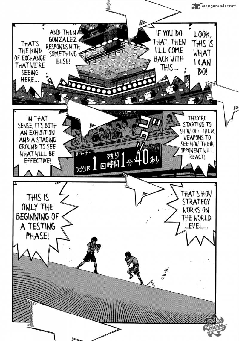 Hajime no Ippo Chapter 1035 - Page 14
