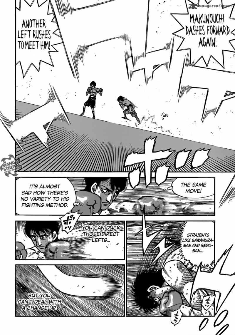 Hajime no Ippo Chapter 1037 - Page 15
