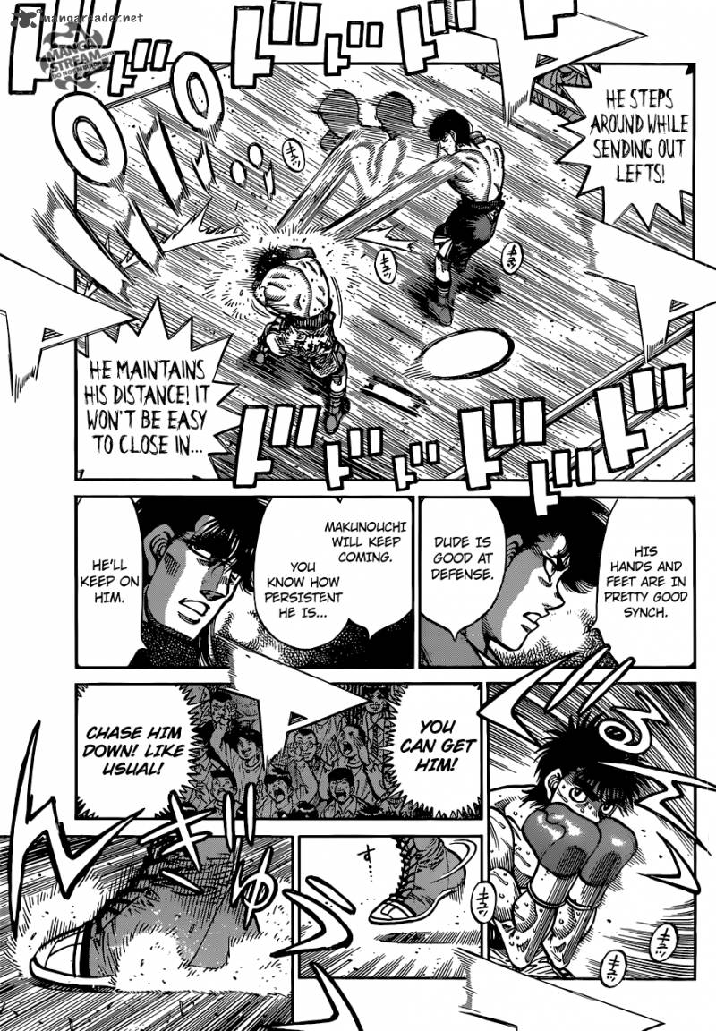 Hajime no Ippo Chapter 1037 - Page 3