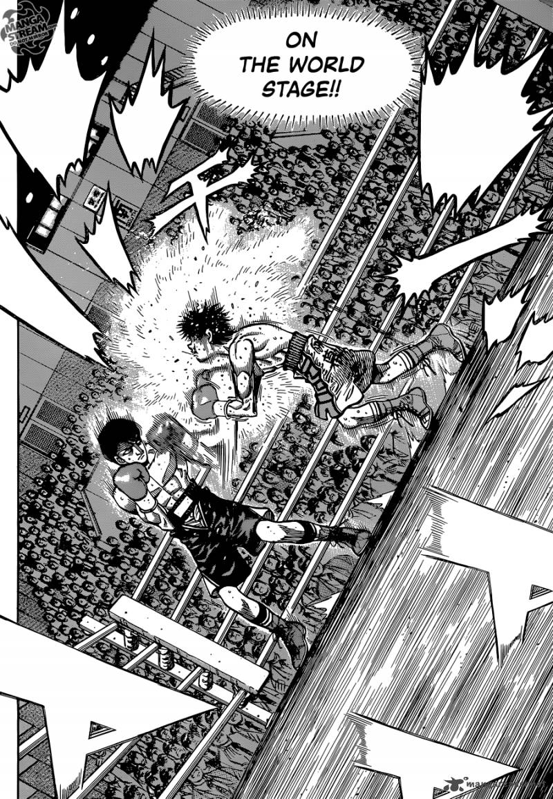 Hajime no Ippo Chapter 1037 - Page 8