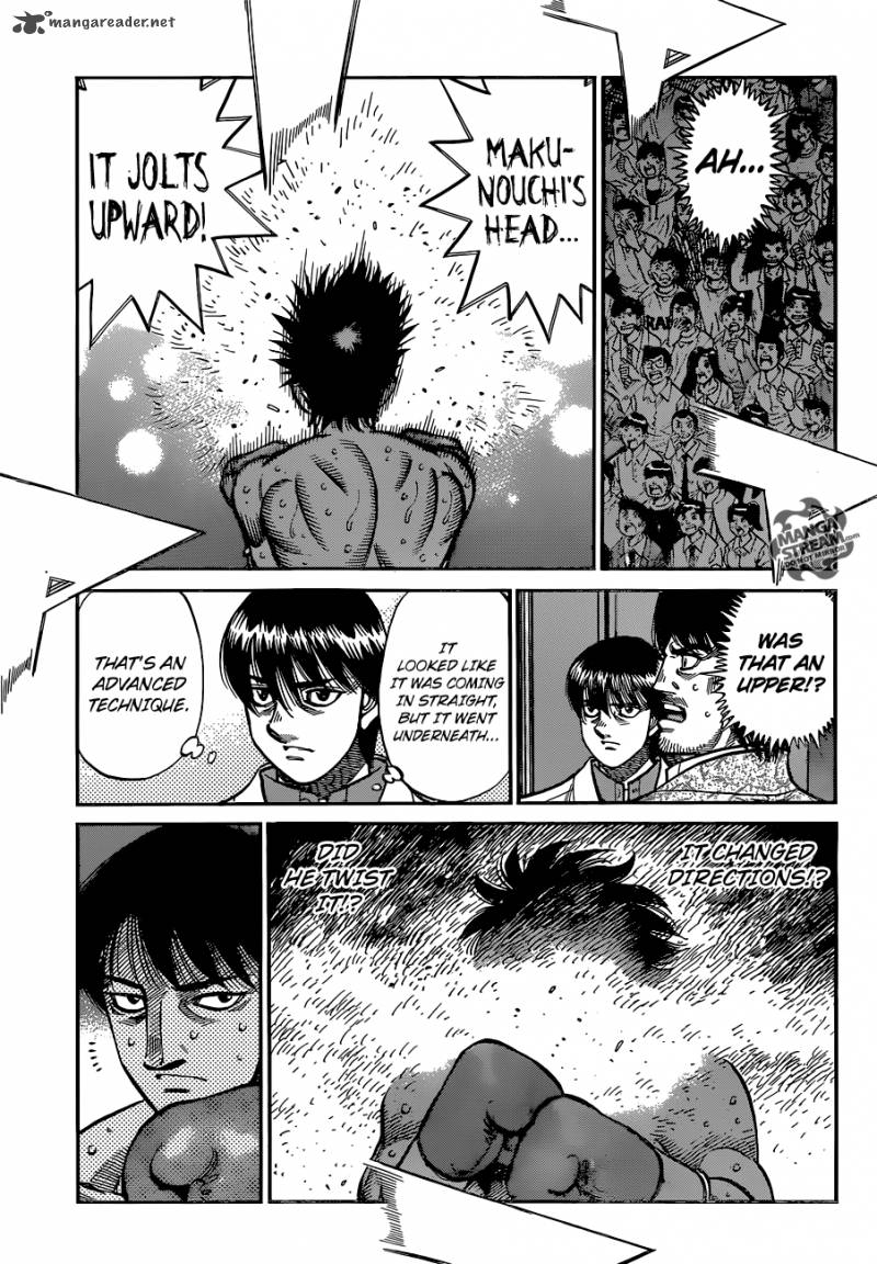 Hajime no Ippo Chapter 1037 - Page 9