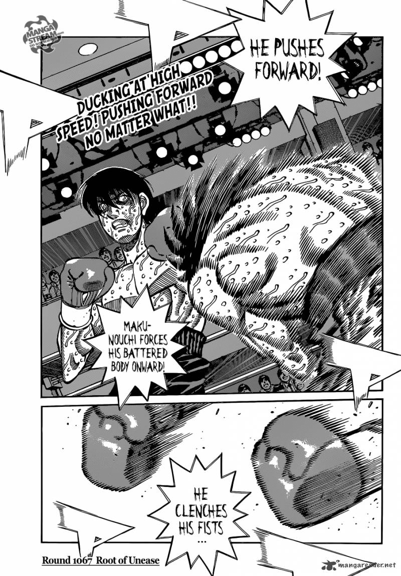 Hajime no Ippo Chapter 1067 - Page 3