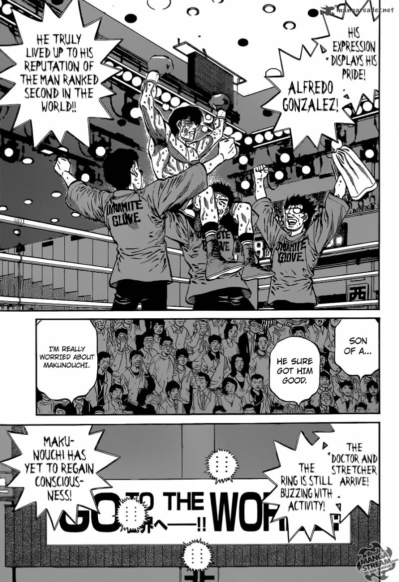 Hajime no Ippo Chapter 1070 - Page 5
