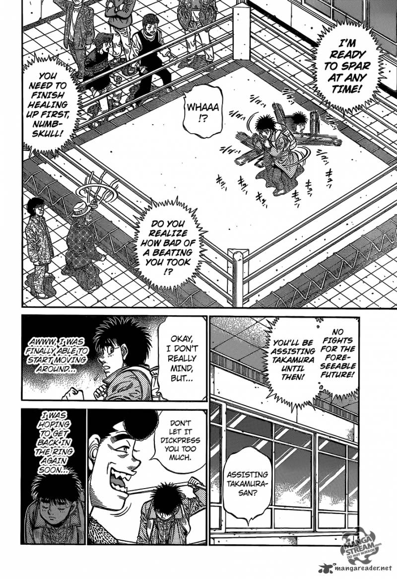 Hajime no Ippo Chapter 1077 - Page 14