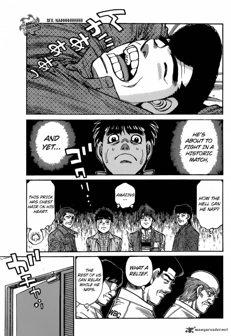 Hajime no Ippo Chapter 1081 - Page 5