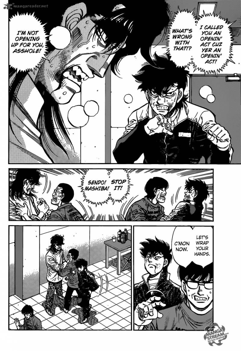 Hajime no Ippo Chapter 1081 - Page 8