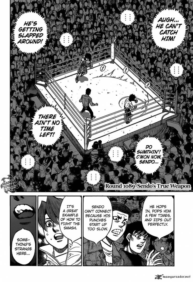 Hajime no Ippo Chapter 1089 - Page 3