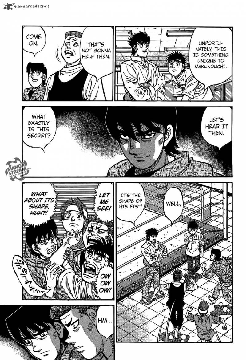 Hajime no Ippo Chapter 1131 - Page 3