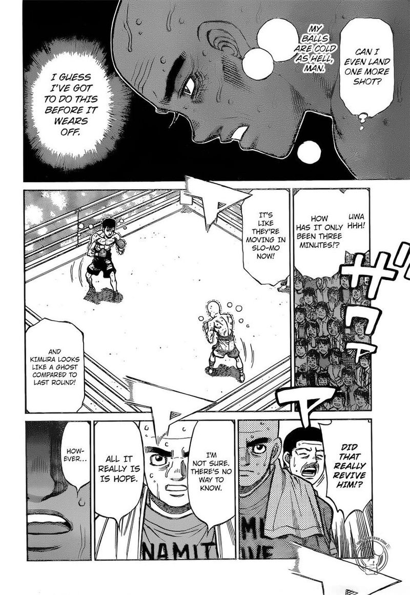 Hajime no Ippo Chapter 1288 - Page 14