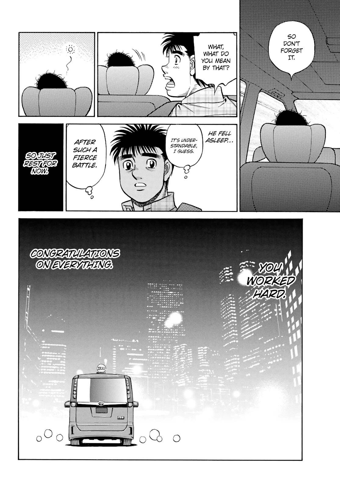Hajime no Ippo Chapter 1349 - Page 8