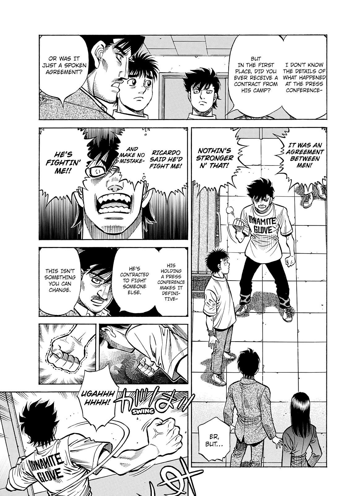 Hajime no Ippo Chapter 1358 - Page 3