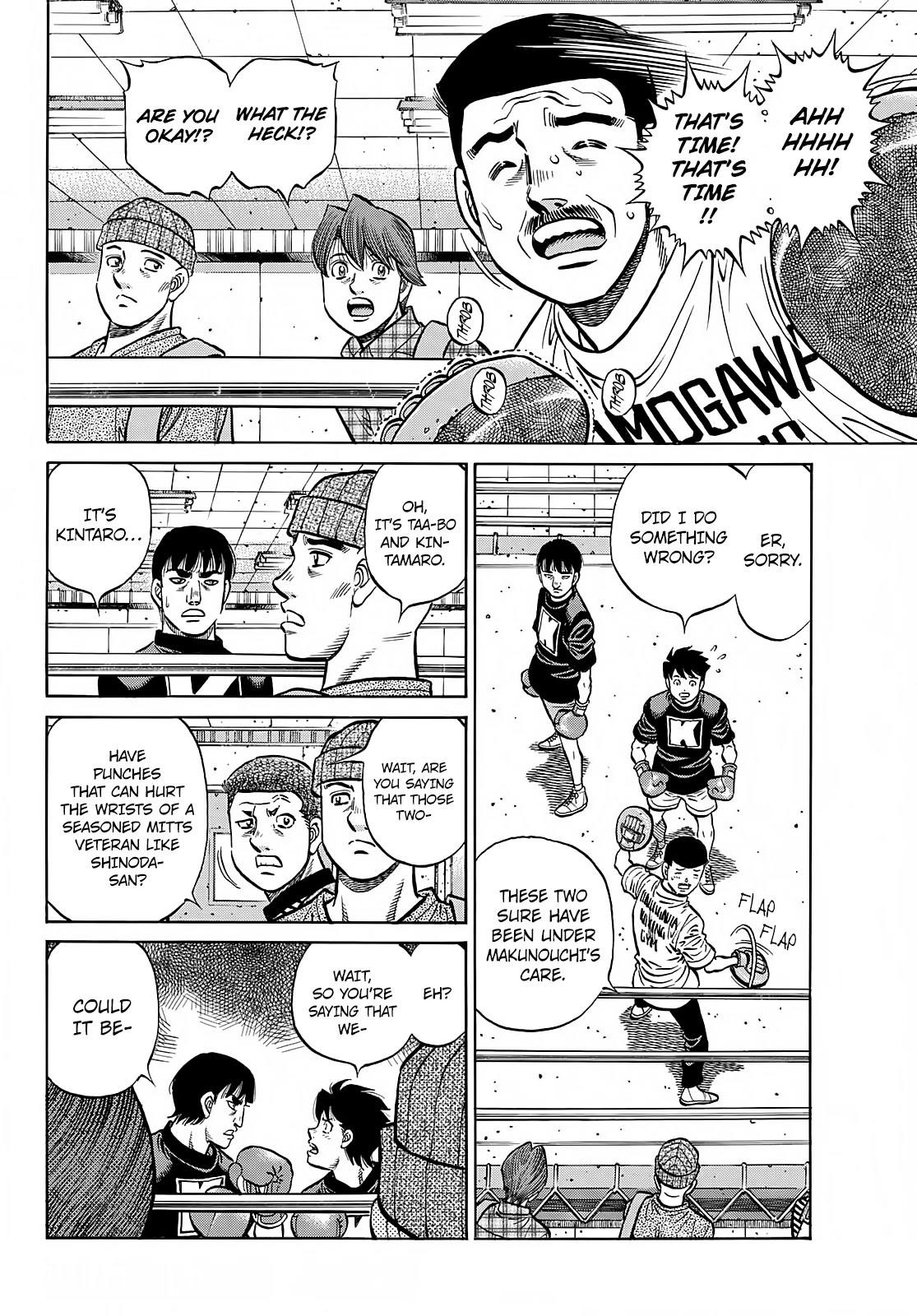 Hajime no Ippo Chapter 1381 - Page 2