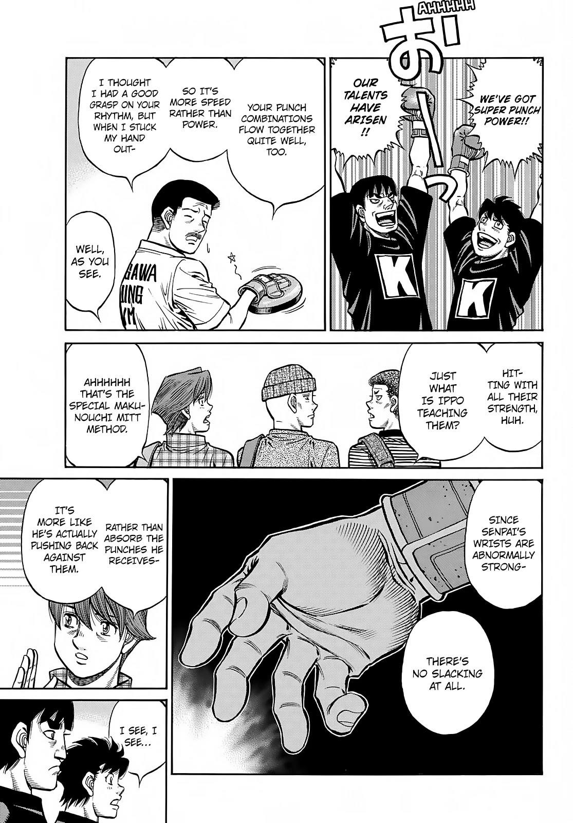 Hajime no Ippo Chapter 1381 - Page 3