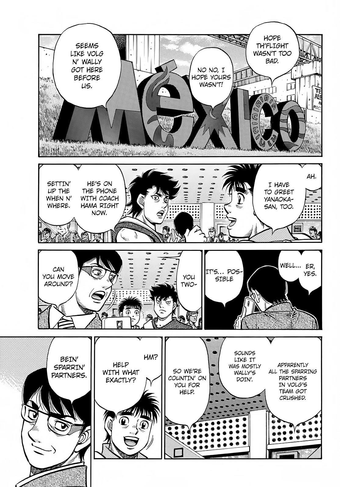 Hajime no Ippo Chapter 1381 - Page 8