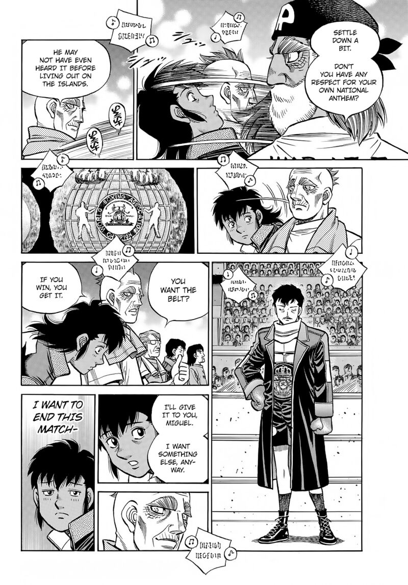 Hajime no Ippo Chapter 1393 - Page 2