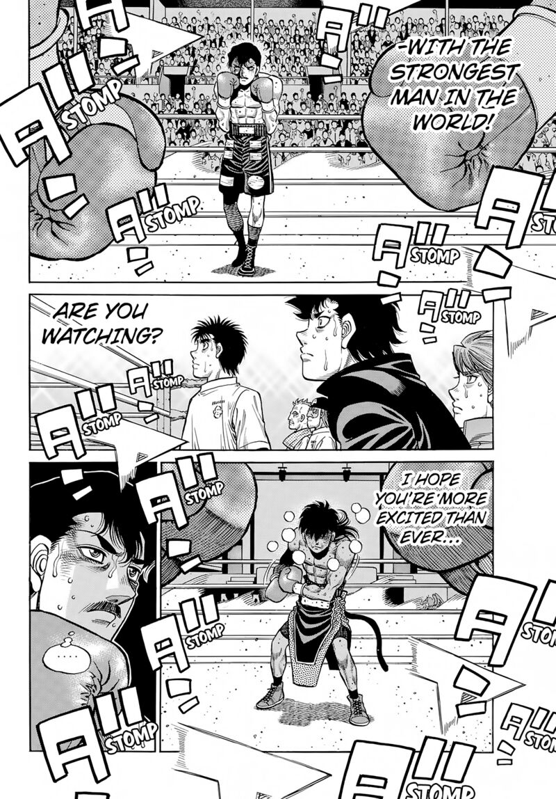 Hajime no Ippo Chapter 1407 - Page 2