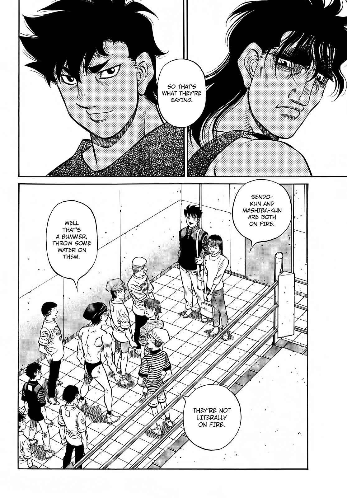 Hajime no Ippo Chapter 1417 - Page 2