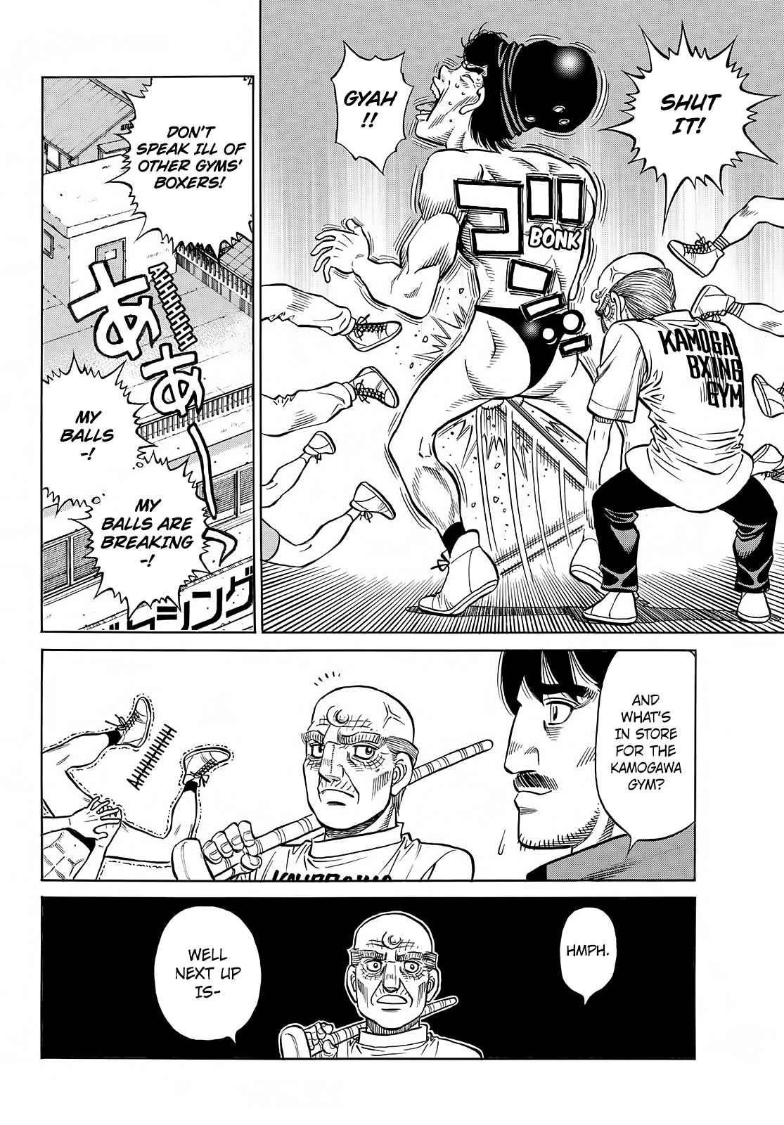 Hajime no Ippo Chapter 1417 - Page 4