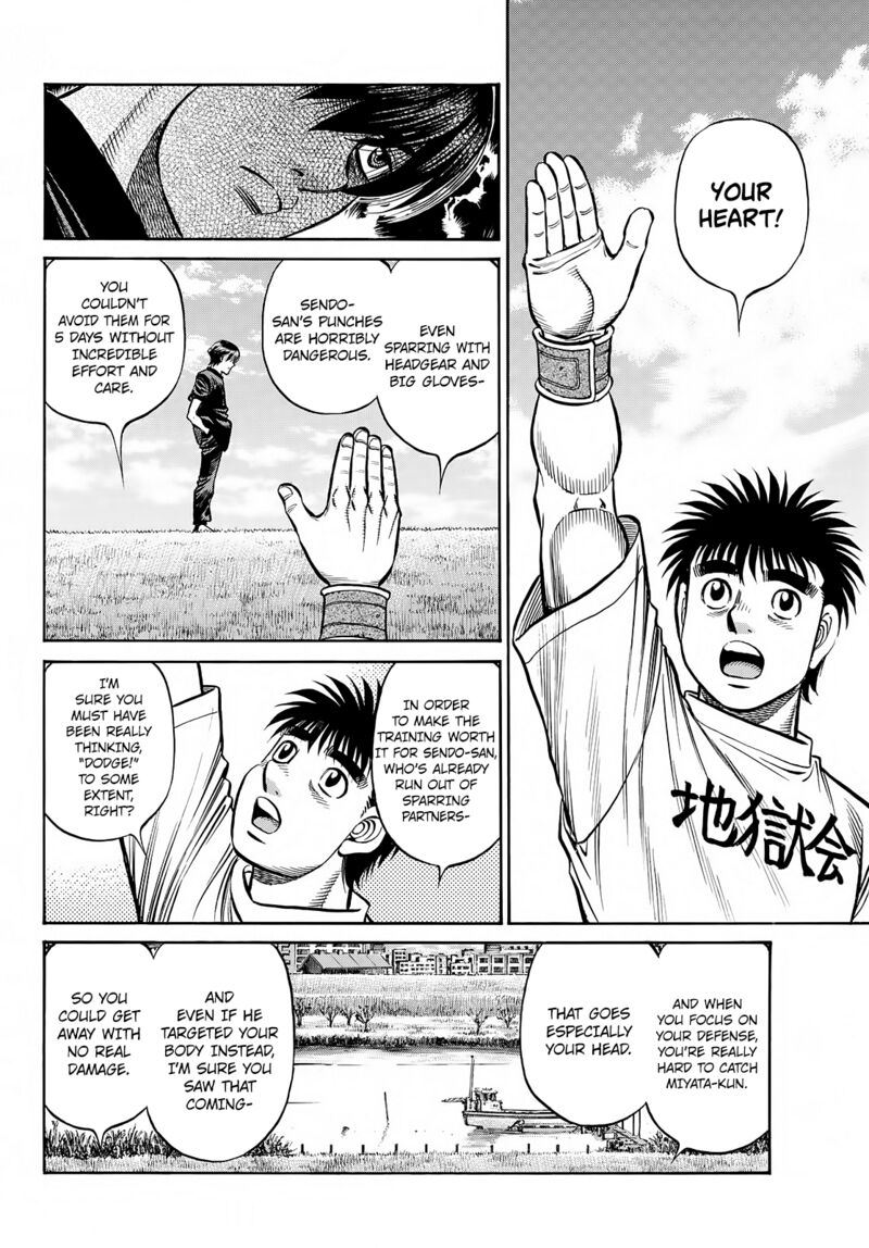 Hajime no Ippo Chapter 1427 - Page 8