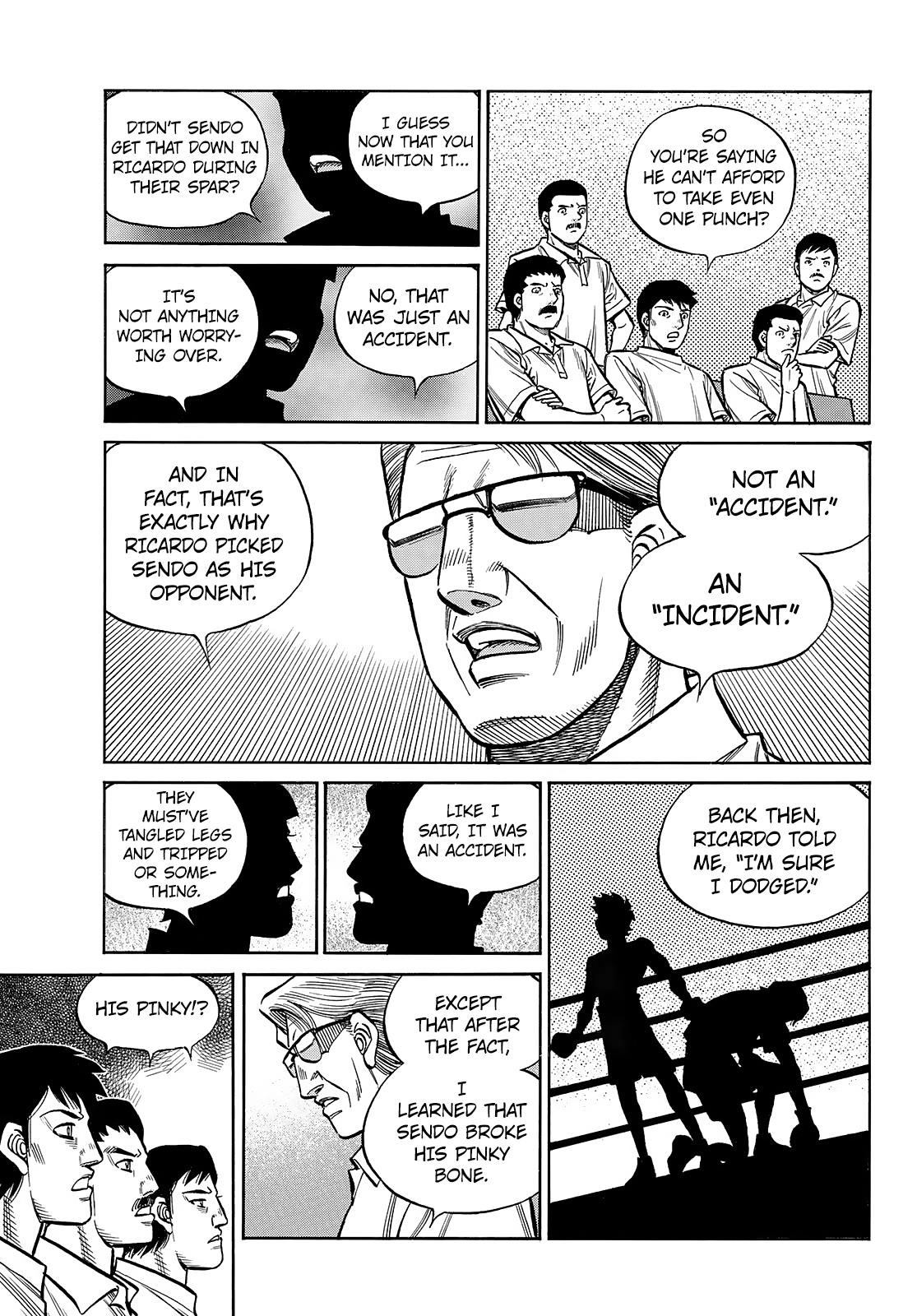 Hajime no Ippo Chapter 1492 - Page 5
