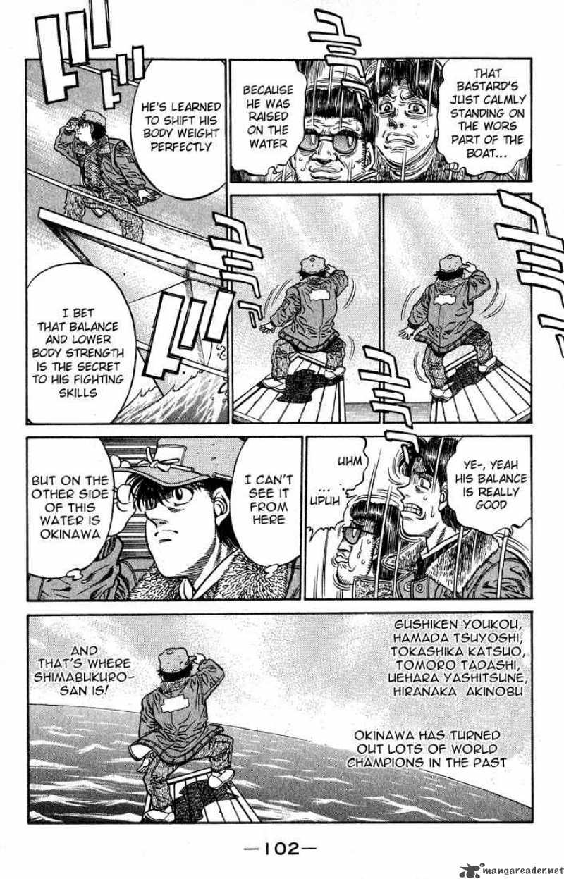 Hajime no Ippo Chapter 421 - Page 4