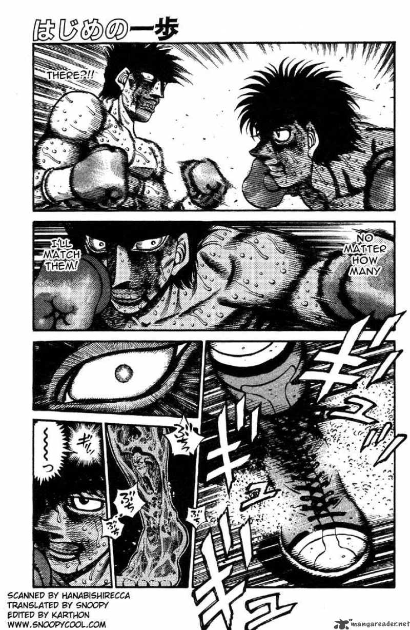 Hajime no Ippo Chapter 501 - Page 1