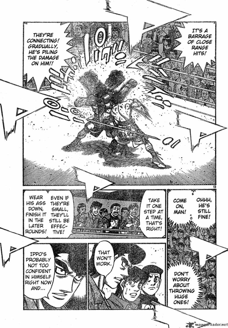 Hajime no Ippo Chapter 733 - Page 13
