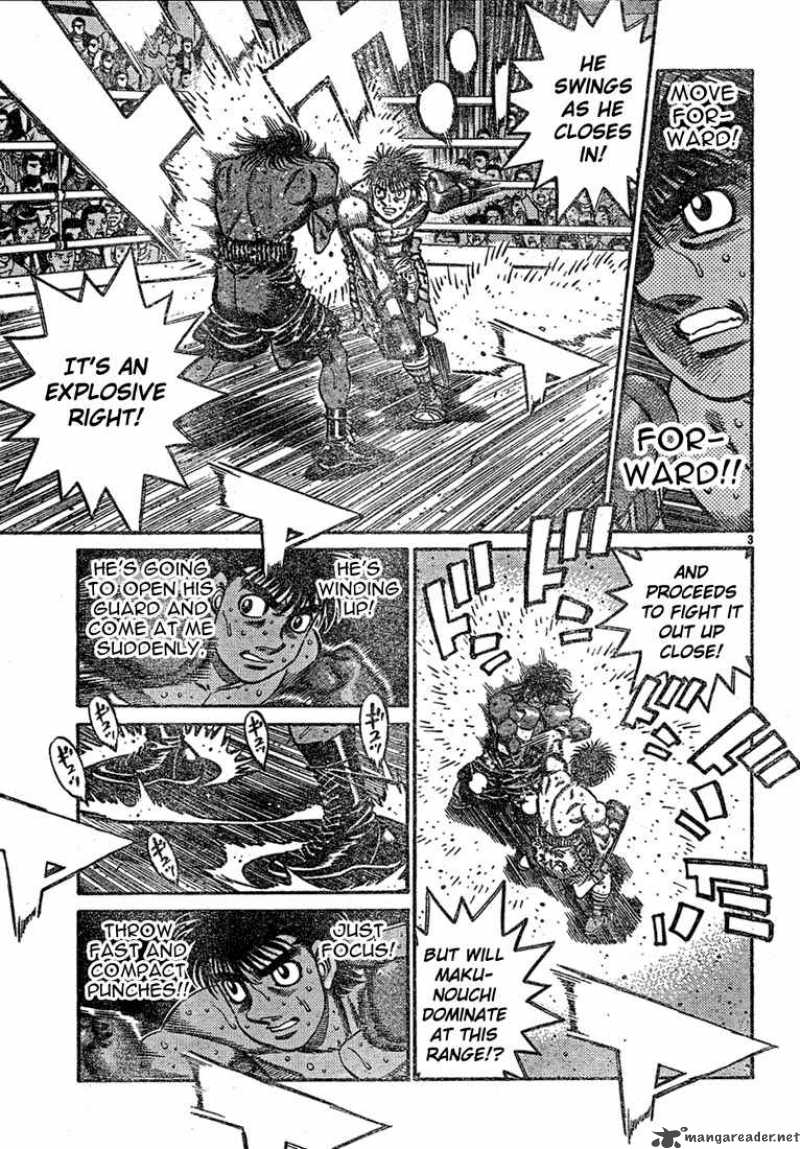 Hajime no Ippo Chapter 733 - Page 3
