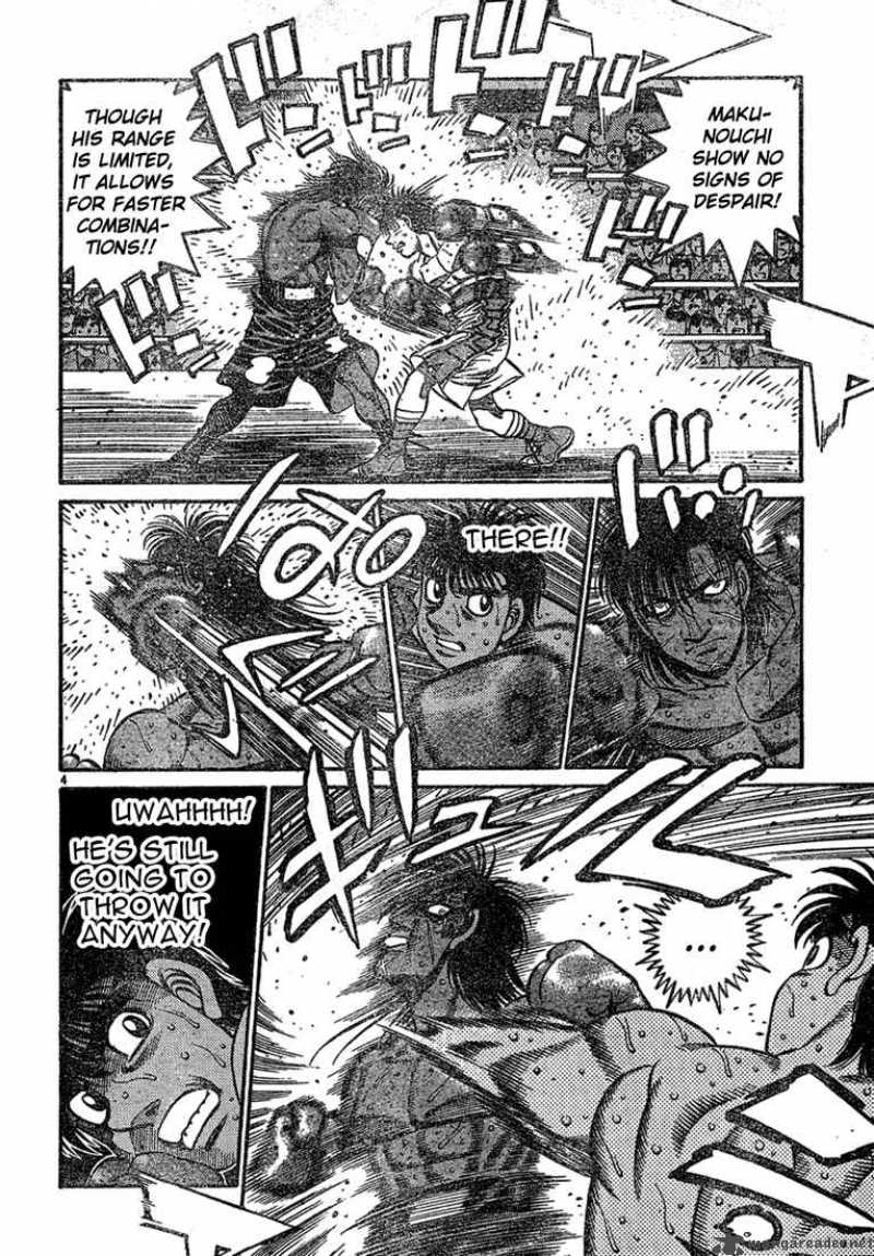Hajime no Ippo Chapter 733 - Page 4