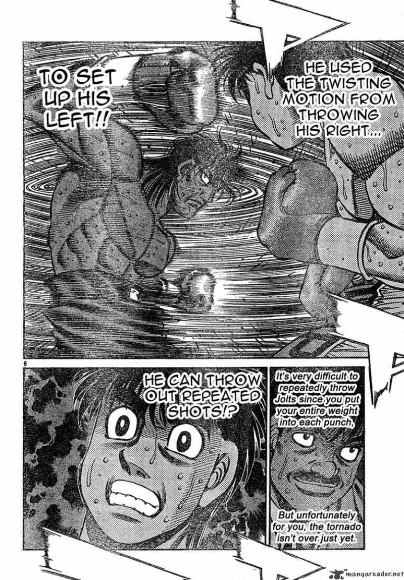 Hajime no Ippo Chapter 733 - Page 6