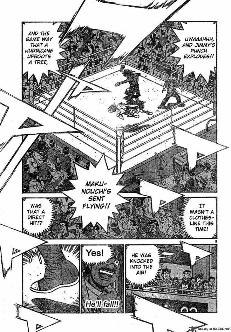 Hajime no Ippo Chapter 733 - Page 9